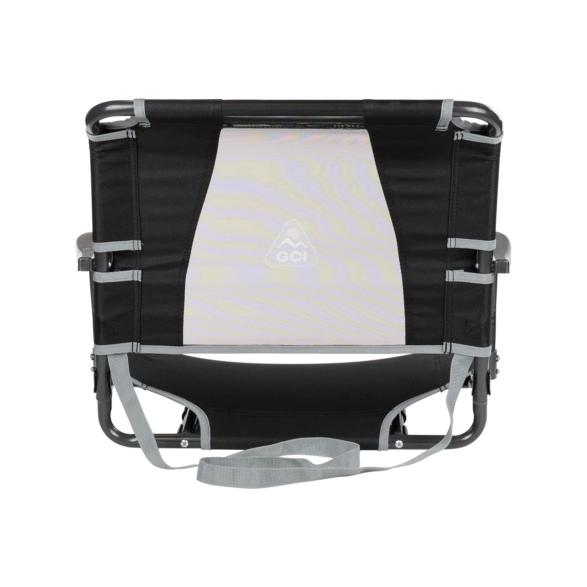Ergonomic Back-Support Big Comfort Stadium Chair with Armrests - Choice 465 - Ergonomic Portable Stadium Seat for Sports Events Detail