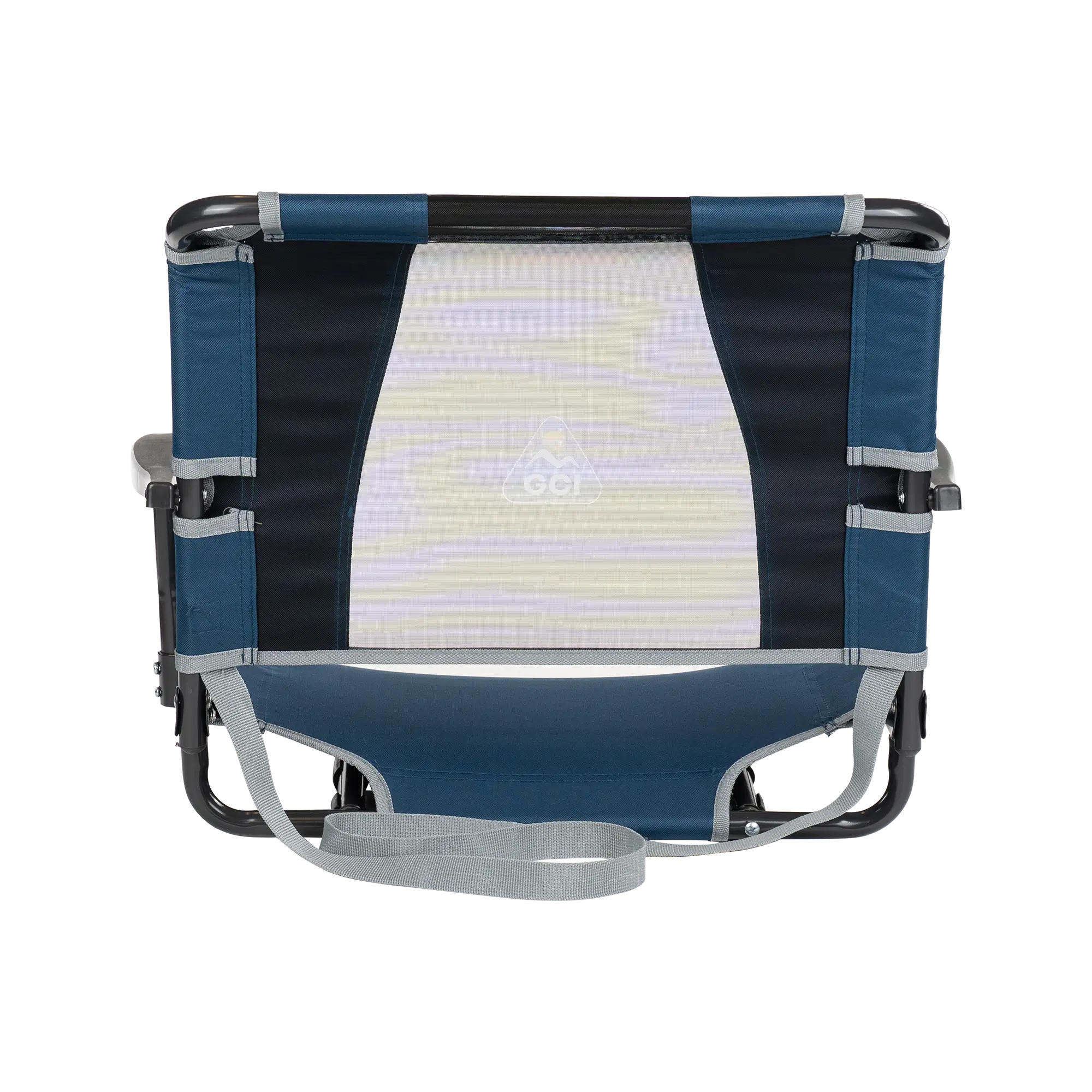 Ergonomic Back-Support Big Comfort Stadium Chair with Armrests - Choice 465 - Ergonomic Portable Stadium Seat for Sports Events Detail