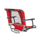 Ergonomic Back-Support Big Comfort Stadium Chair with Armrests - Choice 465 - Ergonomic Portable Stadium Seat for Sports Events Detail