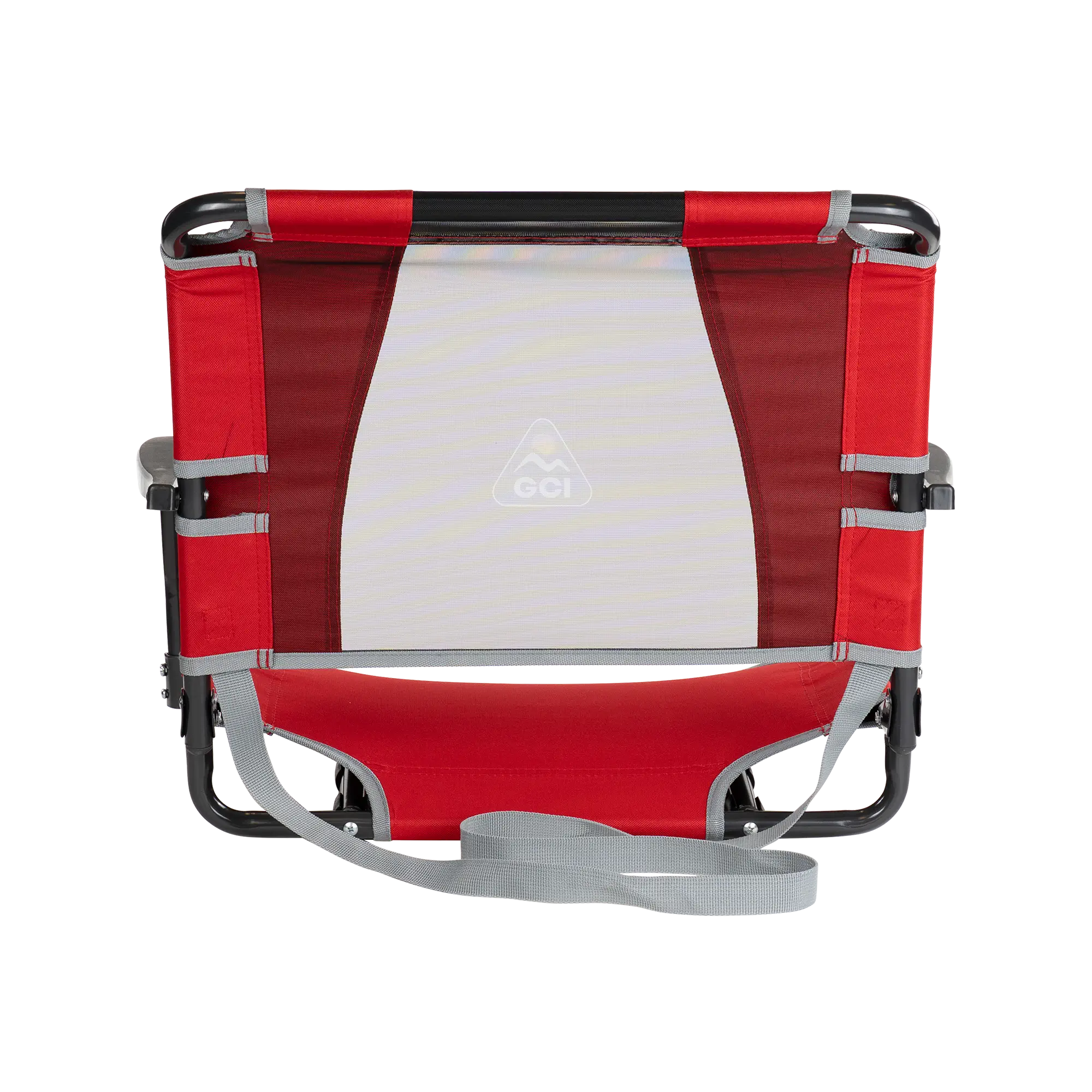 Ergonomic Back-Support Big Comfort Stadium Chair with Armrests - Choice 465 - Ergonomic Portable Stadium Seat for Sports Events Detail