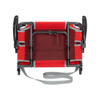 Ergonomic Back-Support Big Comfort Stadium Chair with Armrests - Choice 465 - Ergonomic Portable Stadium Seat for Sports Events Detail