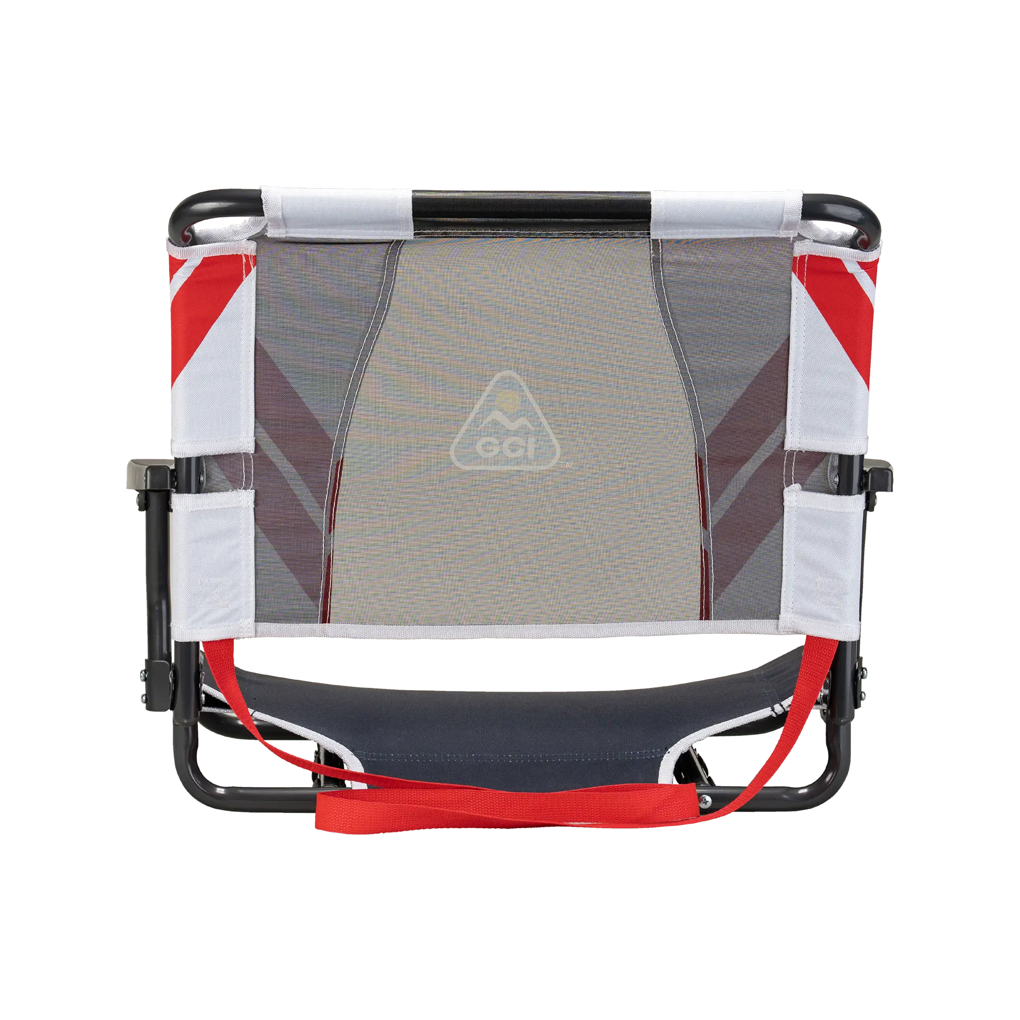 Ergonomic Back-Support Big Comfort Stadium Chair with Armrests - Choice 465 - Ergonomic Portable Stadium Seat for Sports Events Detail