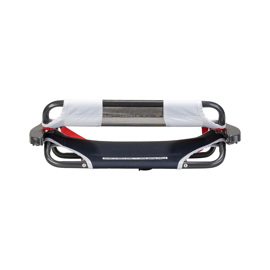 Ergonomic Back-Support Big Comfort Stadium Chair with Armrests - Choice 465 - Ergonomic Portable Stadium Seat for Sports Events Detail