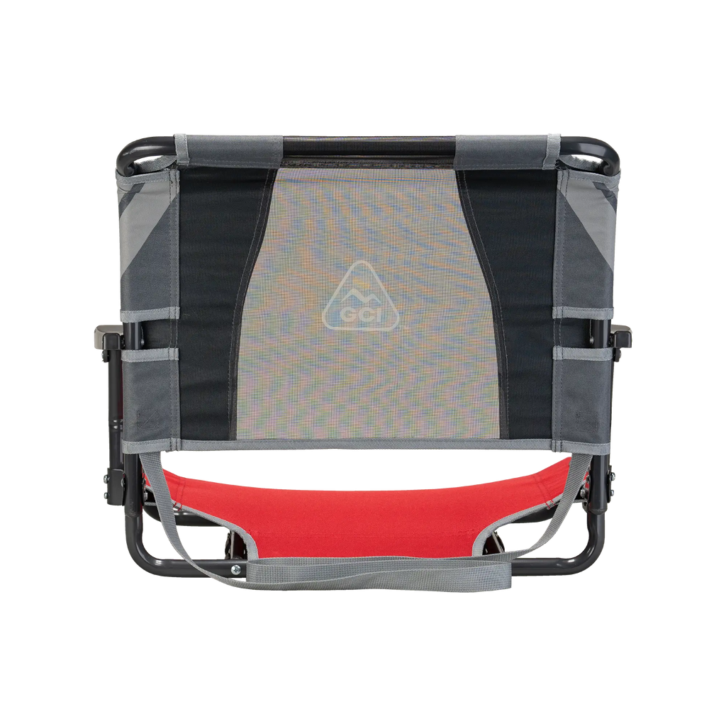 Ergonomic Back-Support Big Comfort Stadium Chair with Armrests - Choice 465 - Ergonomic Portable Stadium Seat for Sports Events Detail