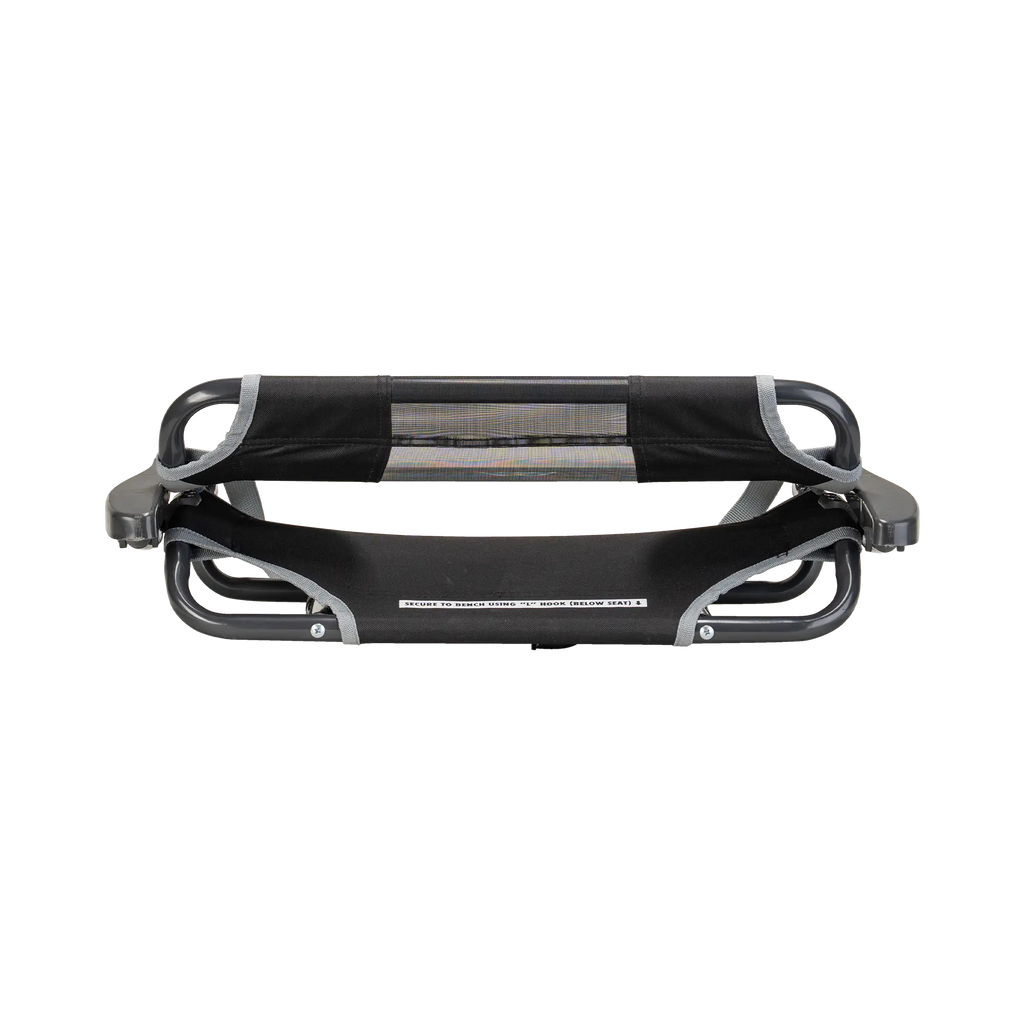 Ergonomic Back-Support Big Comfort Stadium Chair with Armrests - Choice 465 - Ergonomic Portable Stadium Seat for Sports Events Detail