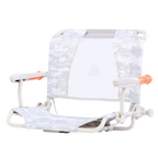 Premium All-Weather Stadium Rock-Cliner - Choice 540 - Heavy-Duty Kickback Rocker with Beverage Holder Detail