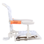 Premium All-Weather Stadium Rock-Cliner - Choice 540 - Heavy-Duty Kickback Rocker with Beverage Holder Detail