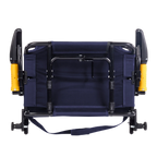 Premium All-Weather Stadium Rock-Cliner - Choice 540 - Heavy-Duty Kickback Rocker with Beverage Holder Detail
