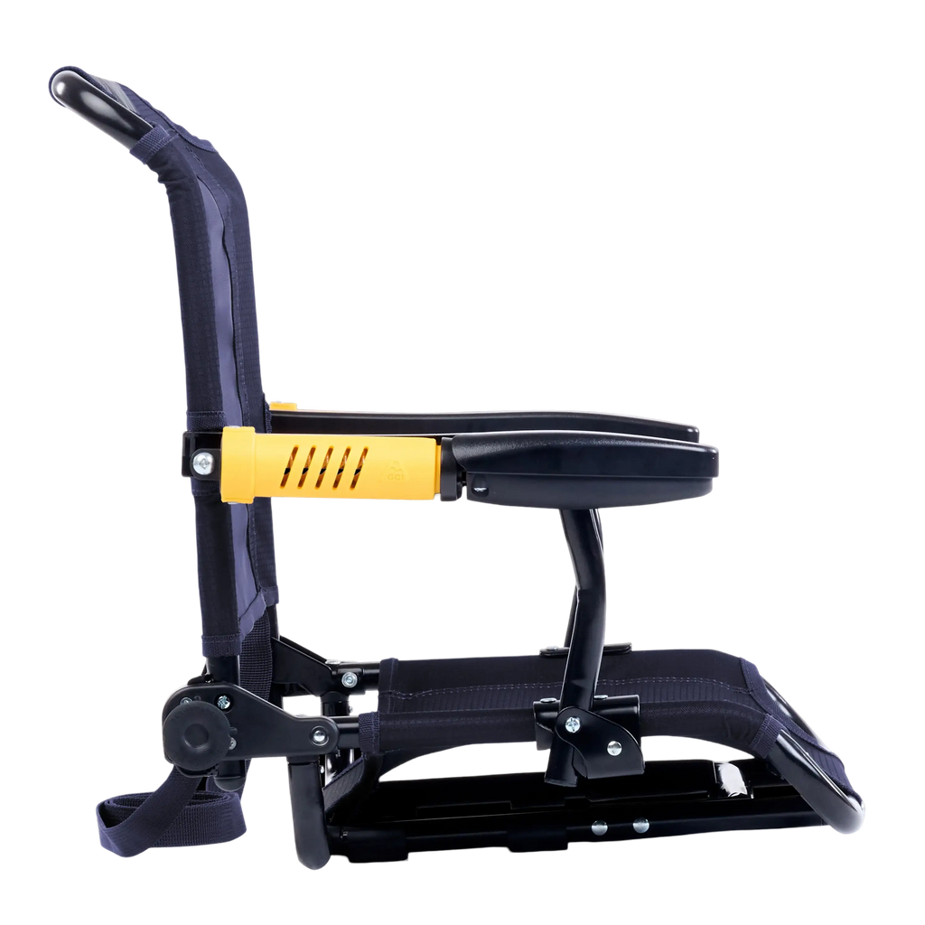 Premium All-Weather Stadium Rock-Cliner - Choice 540 - Heavy-Duty Kickback Rocker with Beverage Holder Detail