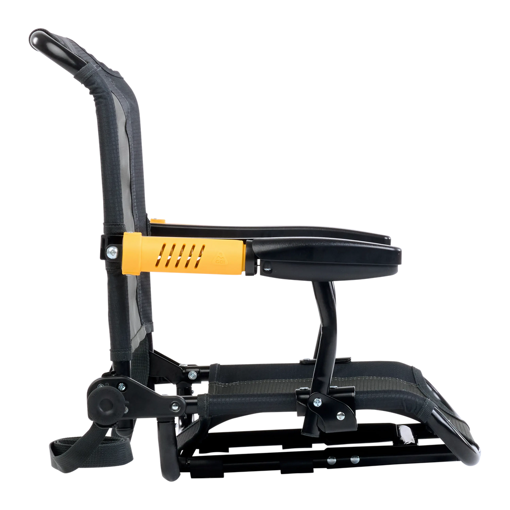 Premium All-Weather Stadium Rock-Cliner - Choice 540 - Heavy-Duty Kickback Rocker with Beverage Holder Detail