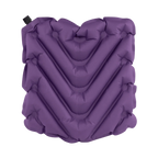 Ergonomic Back-Support College V Seat Inflatable Stadium Cushion - LSU Tigers - Choice 762 - Lightweight Folding Bleacher Chair with Cushioning Detail