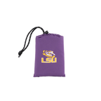 Ergonomic Back-Support College V Seat Inflatable Stadium Cushion - LSU Tigers - Choice 762 - Lightweight Folding Bleacher Chair with Cushioning Detail