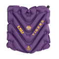 Ergonomic Back-Support College V Seat Inflatable Stadium Cushion - LSU Tigers - Choice 762 - Lightweight Folding Bleacher Chair with Cushioning - Default Title