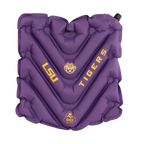 Ergonomic Back-Support College V Seat Inflatable Stadium Cushion - LSU Tigers - Choice 762 - Lightweight Folding Bleacher Chair with Cushioning - Default Title