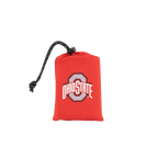 Bleacher-Friendly College V Seat Inflatable Stadium Cushion - Ohio State Buckeyes - Choice 778 - Grandstand Cushion Seat with Secure Under-Bench Hooks Detail