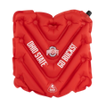 Bleacher-Friendly College V Seat Inflatable Stadium Cushion - Ohio State Buckeyes - Choice 778 - Grandstand Cushion Seat with Secure Under-Bench Hooks - Default Title