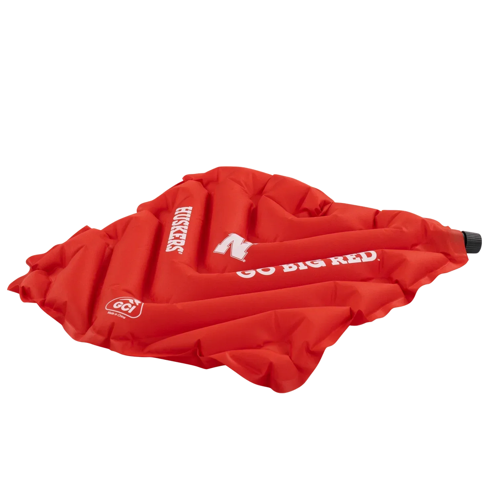 Ultra-Lightweight College V Seat Inflatable Stadium Cushion - Nebraska Cornhuskers - Choice 277 - Ergonomic Portable Stadium Seat for Sports Events Detail
