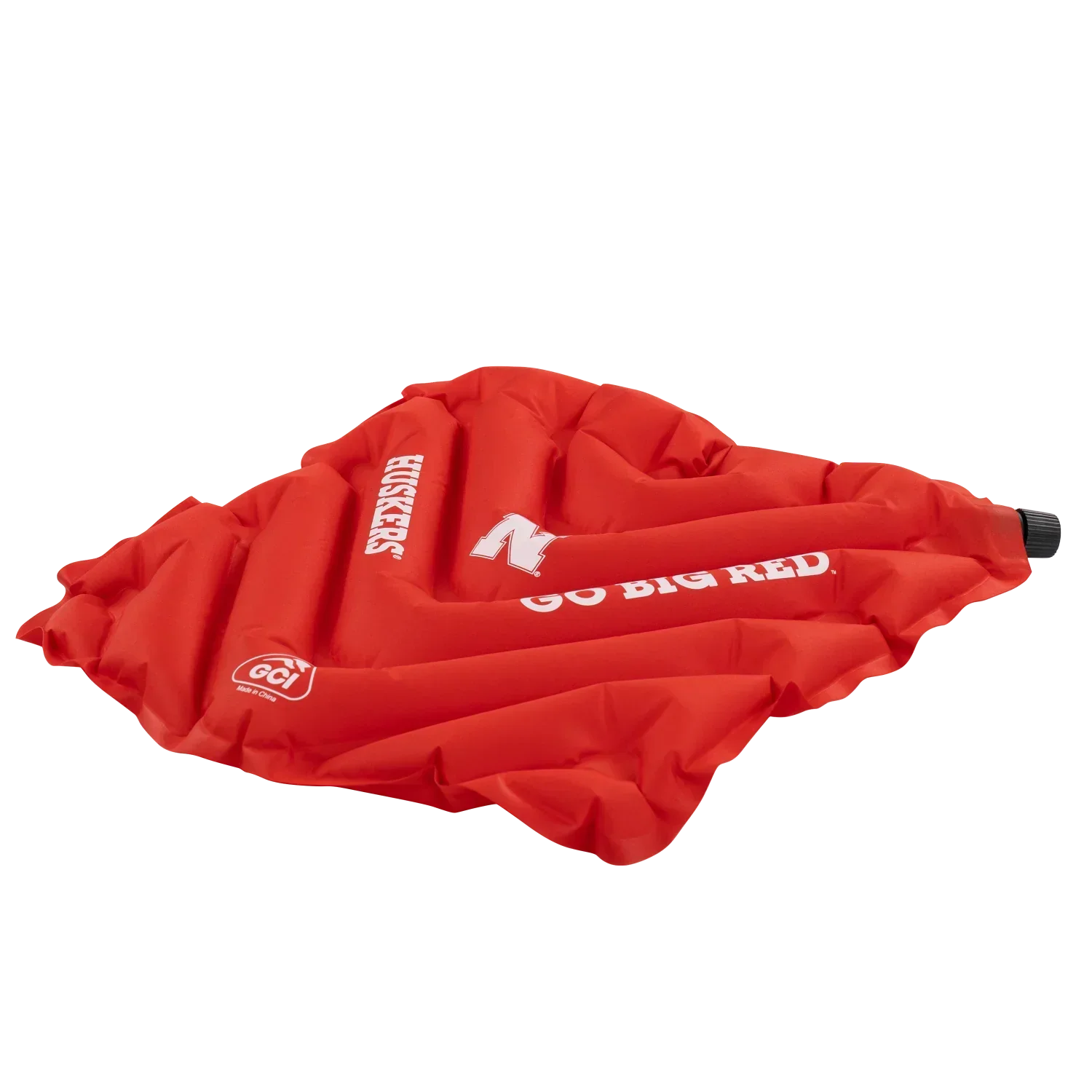 Ultra-Lightweight College V Seat Inflatable Stadium Cushion - Nebraska Cornhuskers - Choice 277 - Ergonomic Portable Stadium Seat for Sports Events Detail