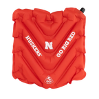Ultra-Lightweight College V Seat Inflatable Stadium Cushion - Nebraska Cornhuskers - Choice 277 - Ergonomic Portable Stadium Seat for Sports Events - Default Title