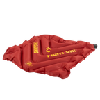 Secure-Hook College V Seat Inflatable Stadium Cushion - USC Trojans - Choice 523 - Bleacher-Friendly Stadium Chair with Back Support Detail