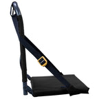 Bleacher-Friendly BleacherBack - Choice 696 - Lightweight Folding Bleacher Chair with Cushioning Detail