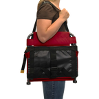 Bleacher-Friendly BleacherBack - Choice 696 - Lightweight Folding Bleacher Chair with Cushioning Detail