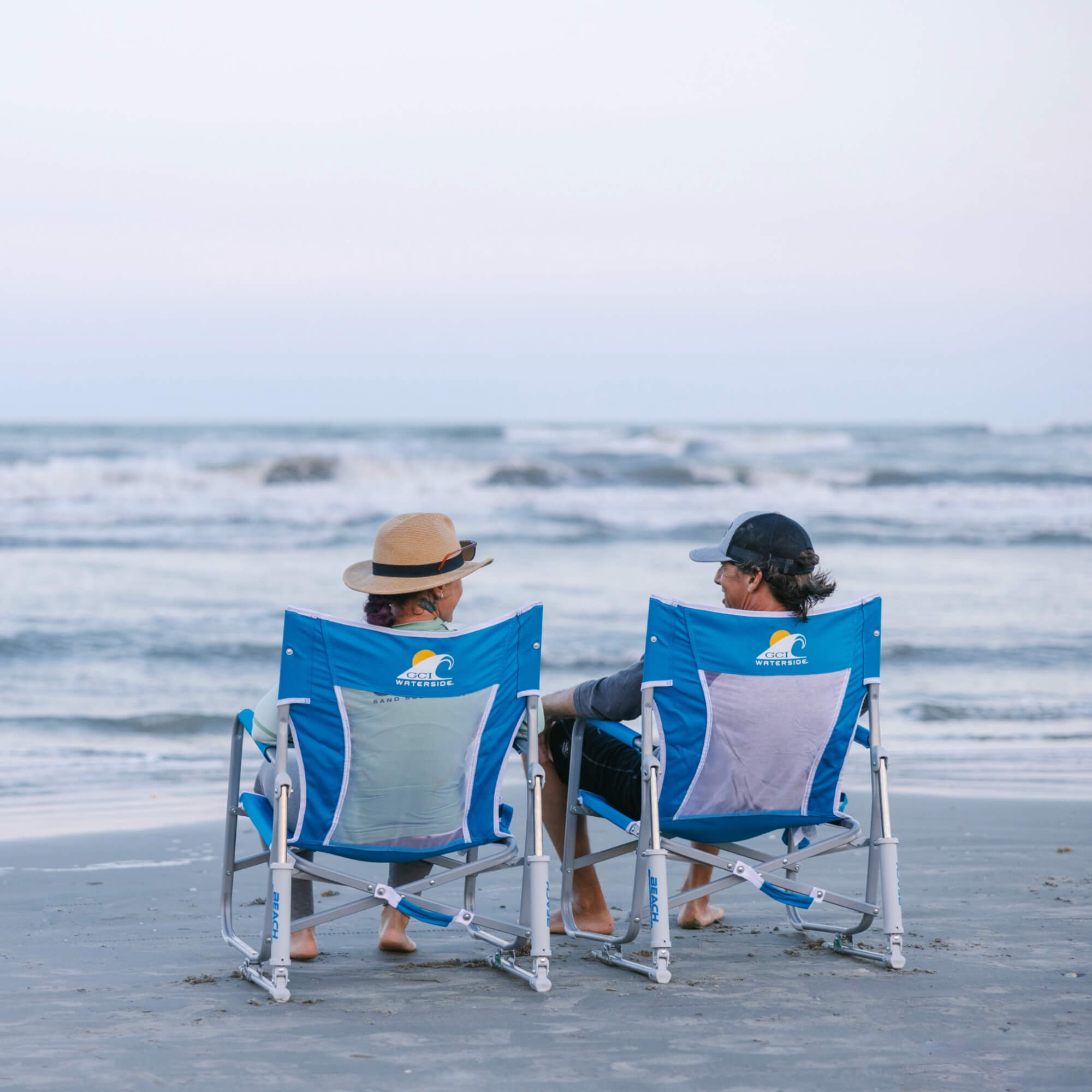 Premium All-Weather Beach Rocker - Choice 712 - Patented Spring-Action Rocking Chair for Camping Detail