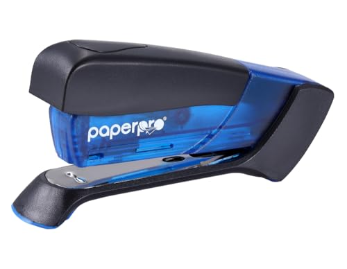 Minimalist PaperPro Compact Classic Desktop Stapler, 15 Sheet Capacity, No Set