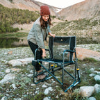 Smooth Motion Freestyle Rocker - Choice 711 - Freestyle Rocker Portable Outdoor Folding Chair Detail