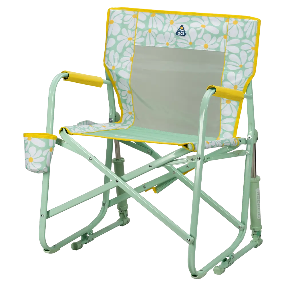 Smooth Motion Freestyle Rocker - Choice 711 - Freestyle Rocker Portable Outdoor Folding Chair Detail
