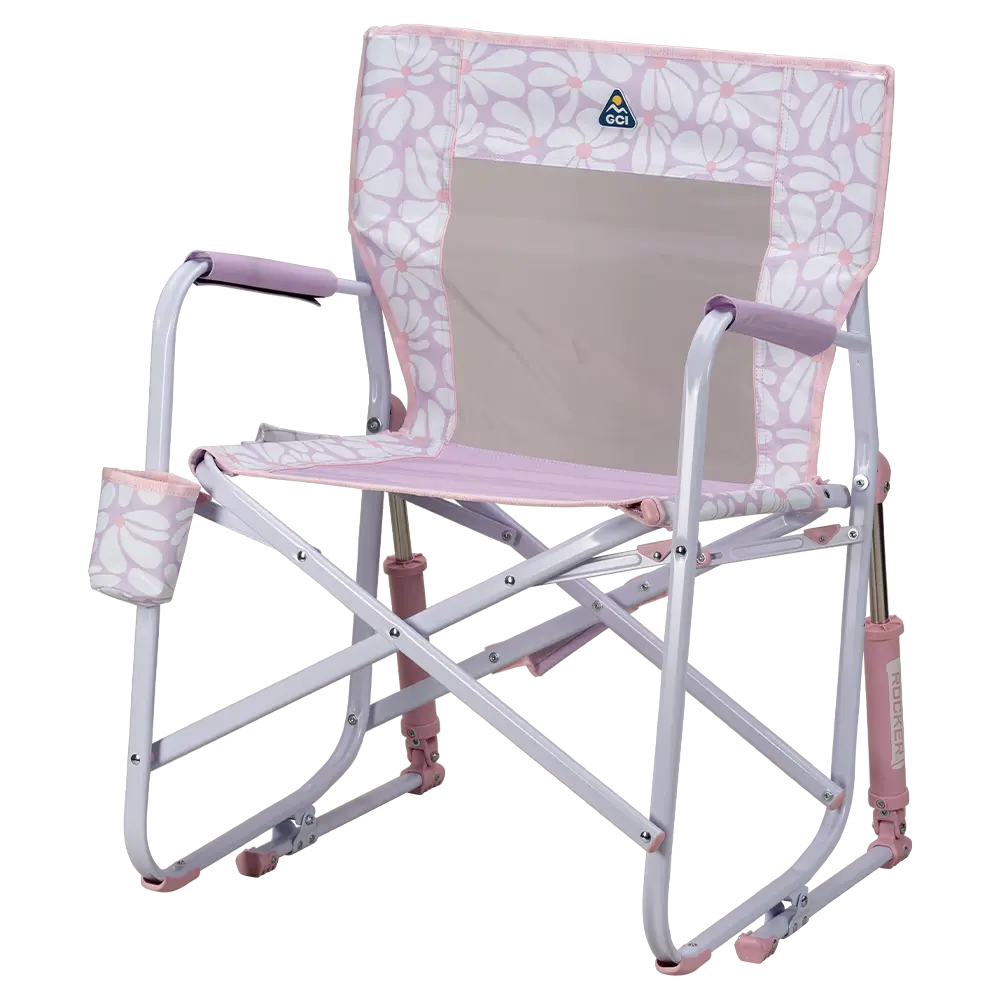 Smooth Motion Freestyle Rocker - Choice 711 - Freestyle Rocker Portable Outdoor Folding Chair Detail