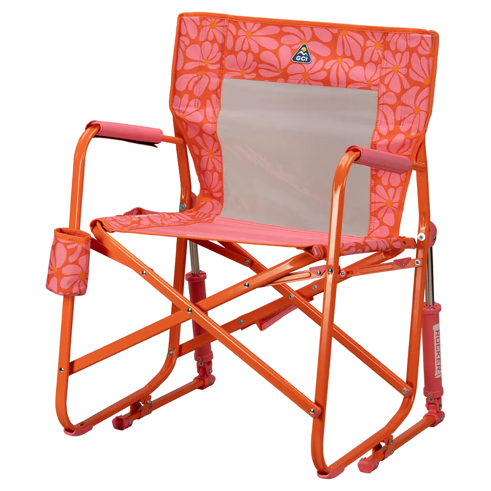 Smooth Motion Freestyle Rocker - Choice 711 - Freestyle Rocker Portable Outdoor Folding Chair Detail