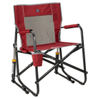 Smooth Motion Freestyle Rocker - Choice 711 - Freestyle Rocker Portable Outdoor Folding Chair - Cinnamon