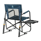 Smooth Motion Freestyle Rocker with Side Table - Choice 853 - Patented Spring-Action Rocking Chair for Camping Detail