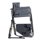 Smooth Motion Freestyle Rocker with Side Table - Choice 853 - Patented Spring-Action Rocking Chair for Camping Detail