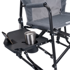 Smooth Motion Freestyle Rocker with Side Table - Choice 853 - Patented Spring-Action Rocking Chair for Camping Detail