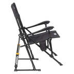 Luxury Camp RoadTrip Rocker - Choice 855 - Patented Spring-Action Rocking Chair for Camping Detail