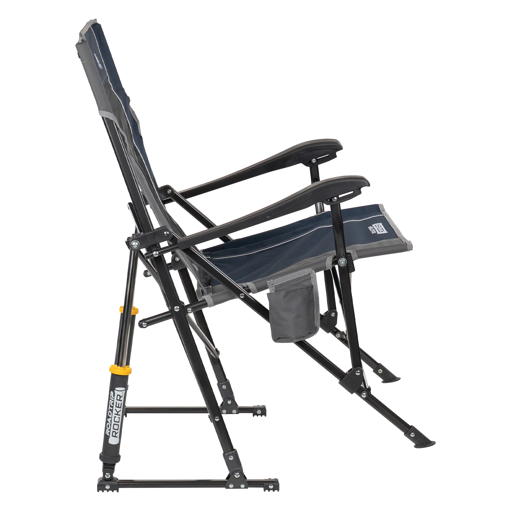 Luxury Camp RoadTrip Rocker - Choice 855 - Patented Spring-Action Rocking Chair for Camping Detail