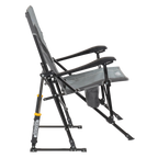Luxury Camp RoadTrip Rocker - Choice 855 - Patented Spring-Action Rocking Chair for Camping Detail
