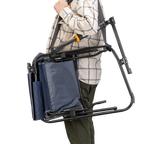 Luxury Camp Stowaway Rocker - Choice 794 - Freestyle Rocker Portable Outdoor Folding Chair Detail