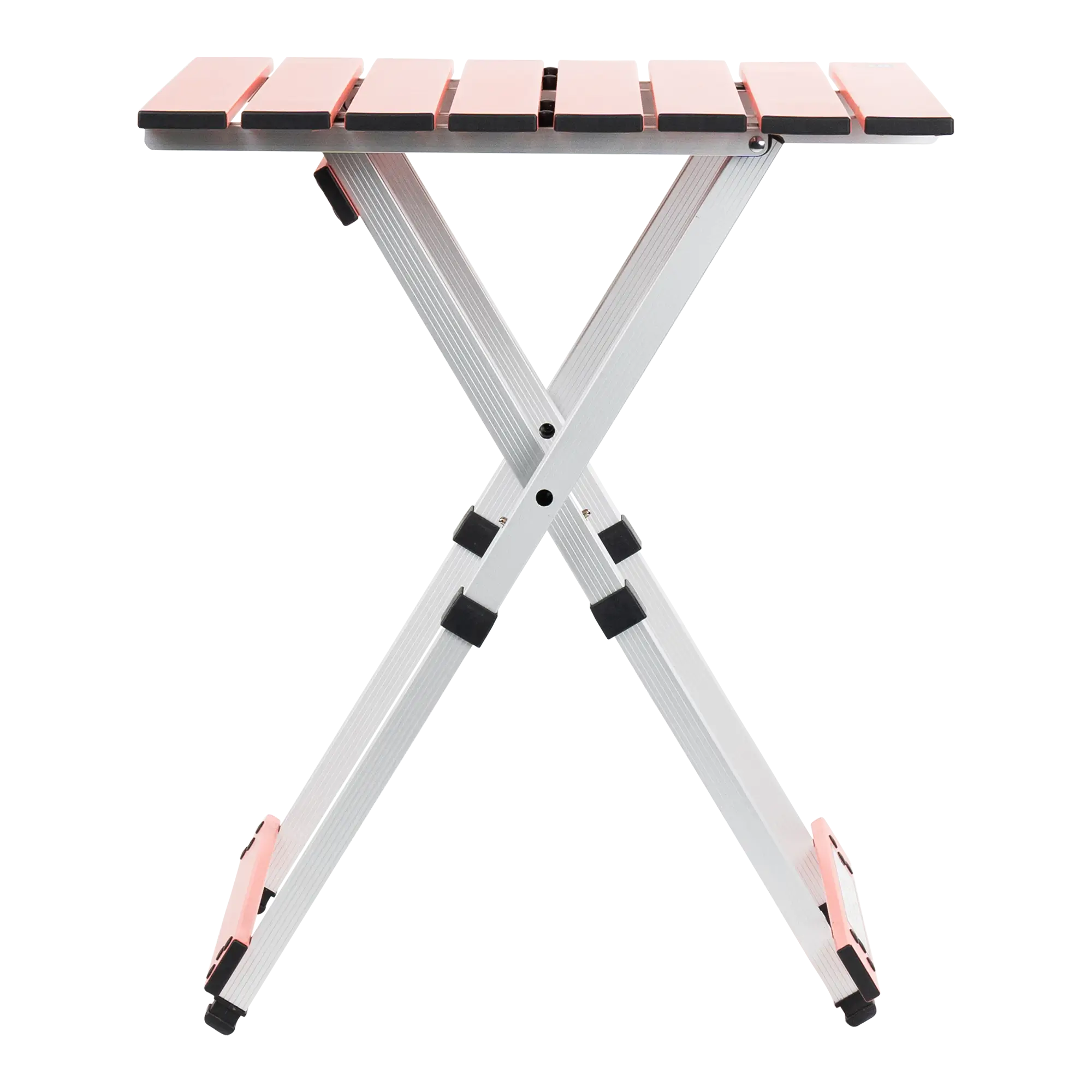 Heat-Resistant Compact Camp Table 20 - Choice 513 - Slim-Fold Outdoor Cook Station with Storage Shelves Detail