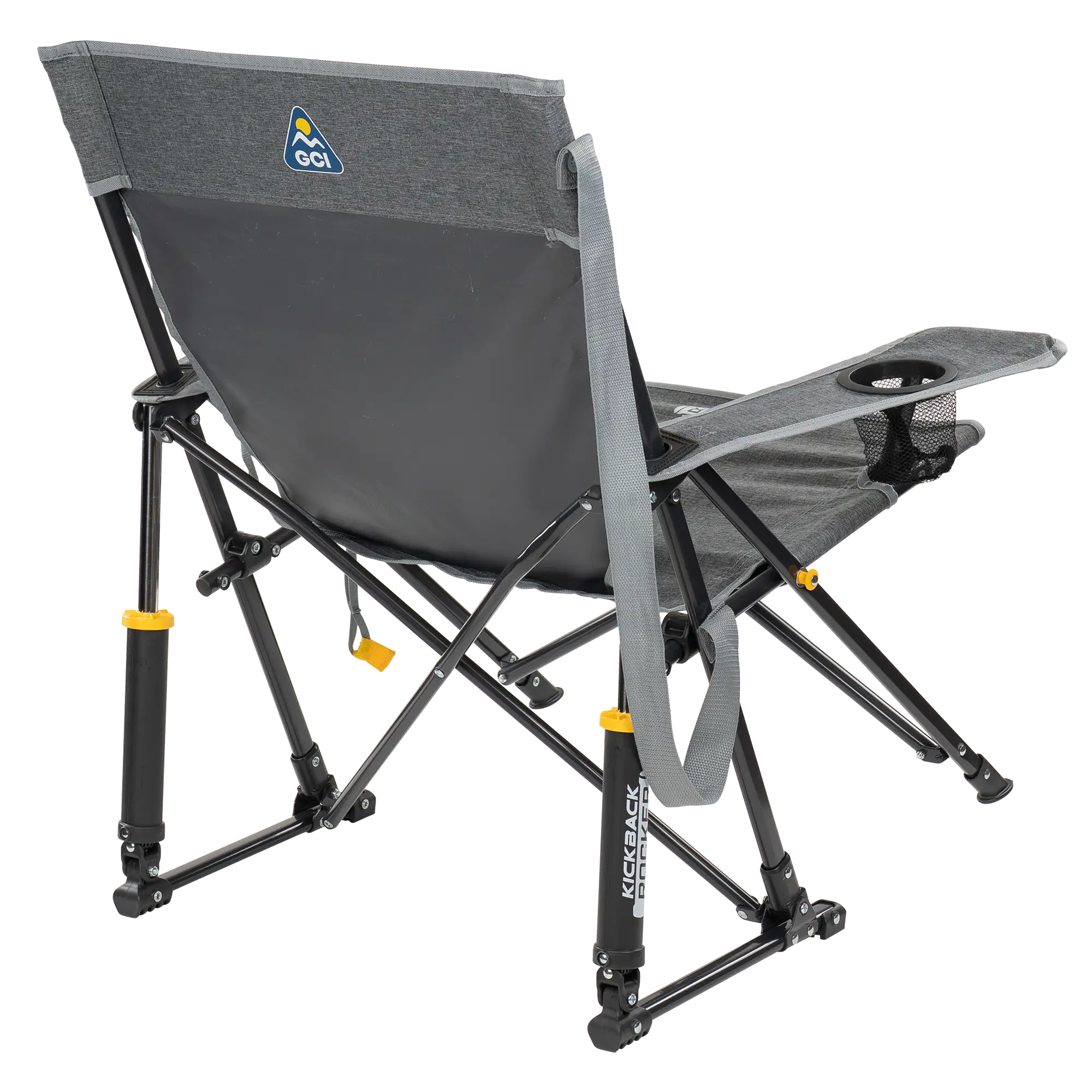 Premium All-Weather Kickback Rocker - Choice 345 - RoadTrip Rocker Smooth Motion Camp Chair Detail