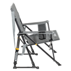 Premium All-Weather Kickback Rocker - Choice 345 - RoadTrip Rocker Smooth Motion Camp Chair Detail