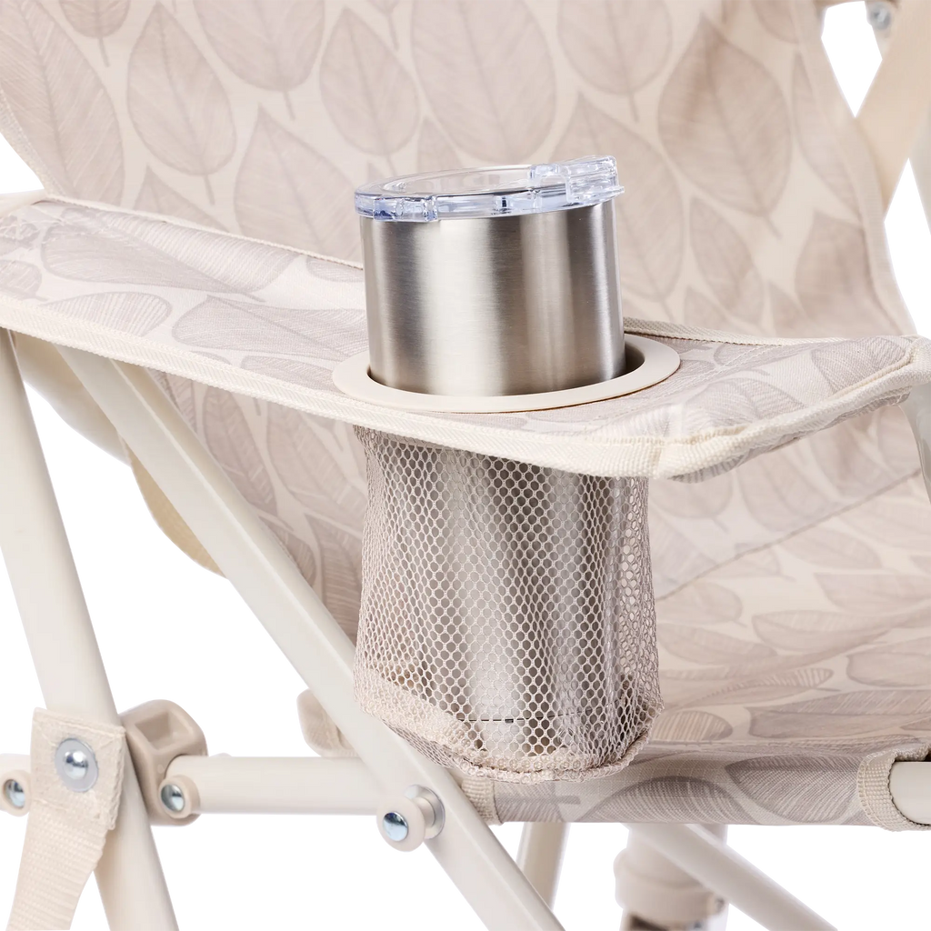 Premium All-Weather Kickback Rocker - Choice 345 - RoadTrip Rocker Smooth Motion Camp Chair Detail