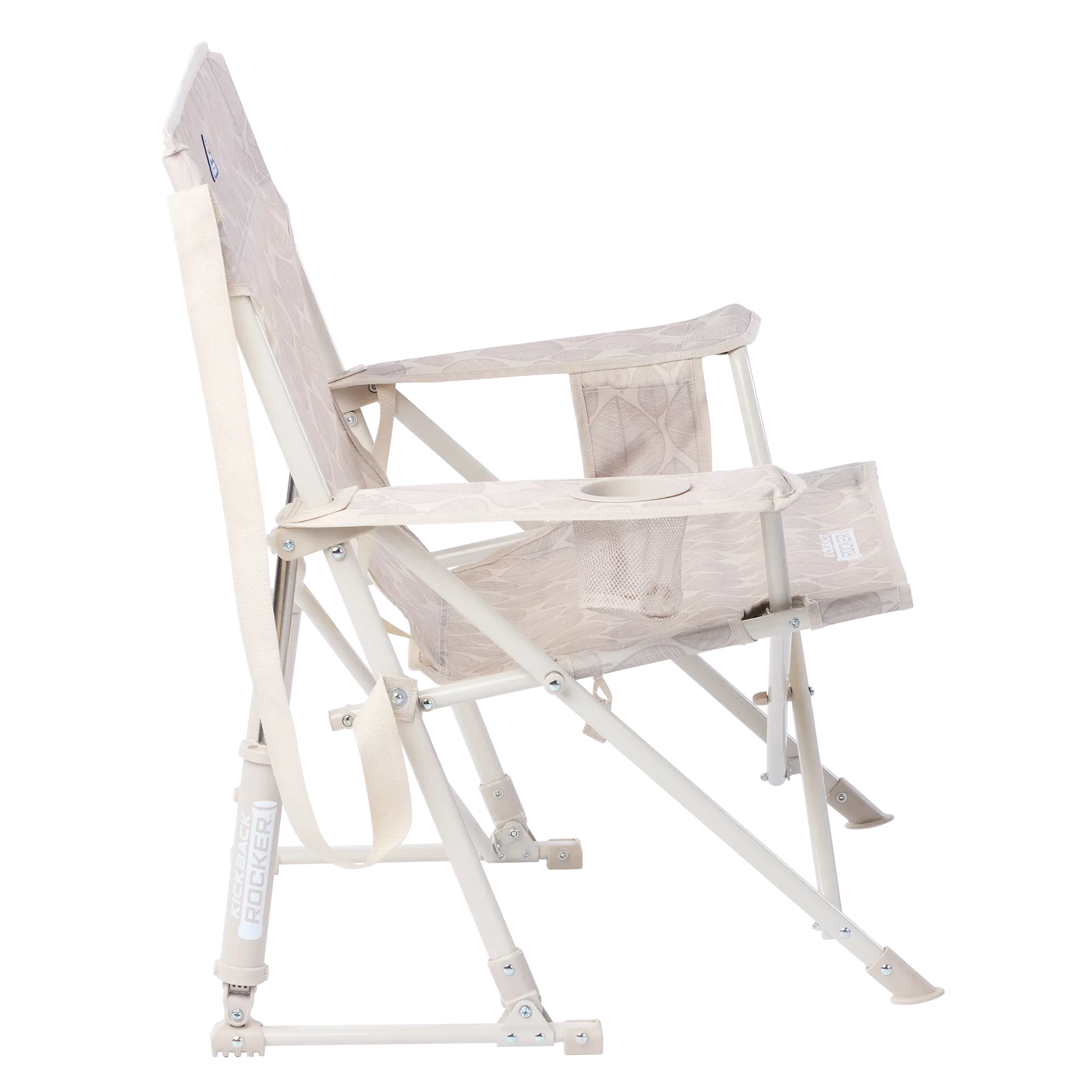Premium All-Weather Kickback Rocker - Choice 345 - RoadTrip Rocker Smooth Motion Camp Chair Detail
