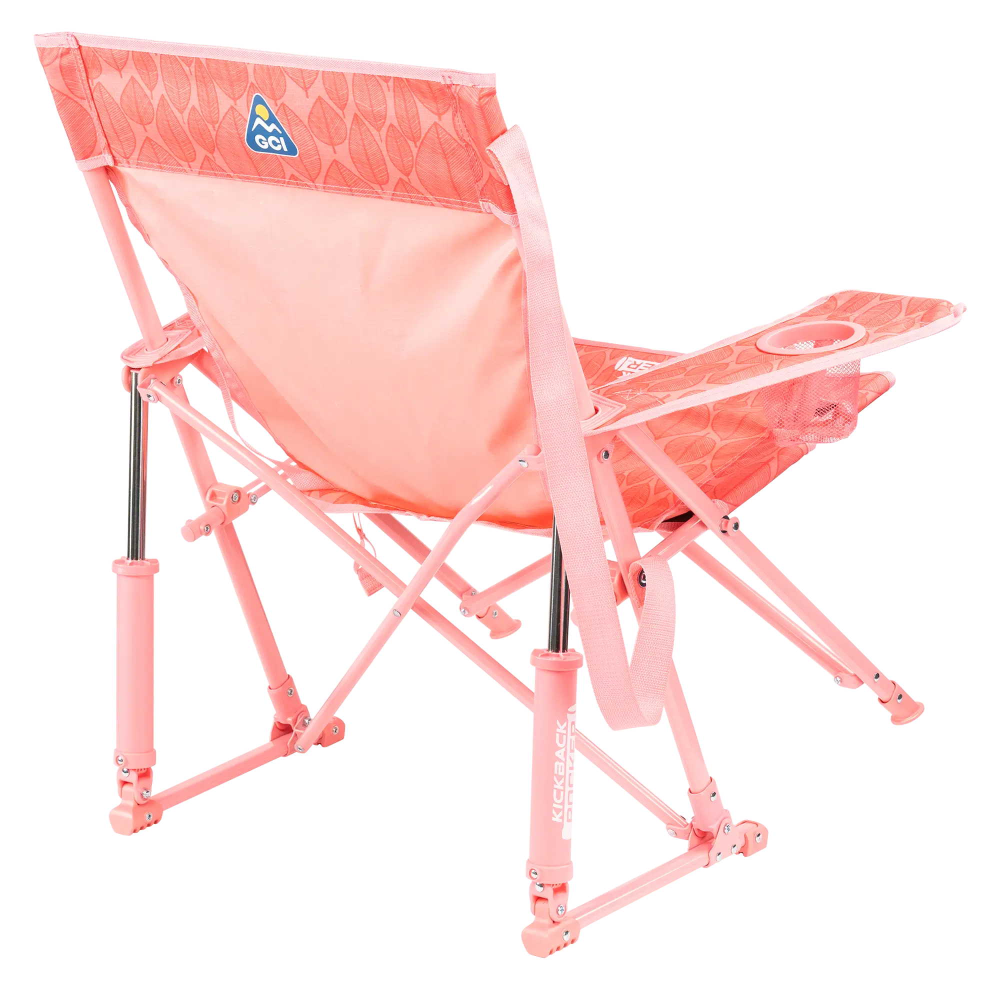 Premium All-Weather Kickback Rocker - Choice 345 - RoadTrip Rocker Smooth Motion Camp Chair Detail
