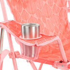 Premium All-Weather Kickback Rocker - Choice 345 - RoadTrip Rocker Smooth Motion Camp Chair Detail