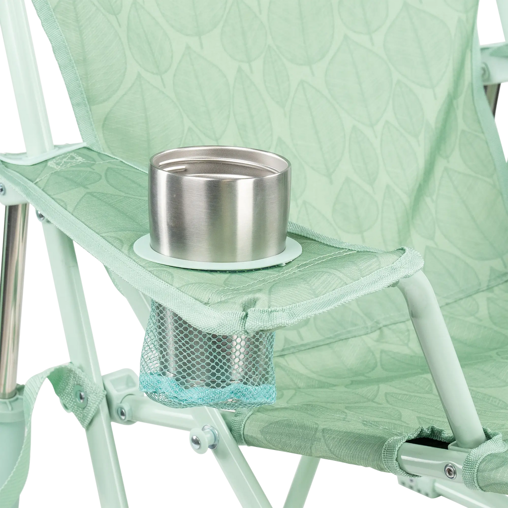 Premium All-Weather Kickback Rocker - Choice 345 - RoadTrip Rocker Smooth Motion Camp Chair Detail
