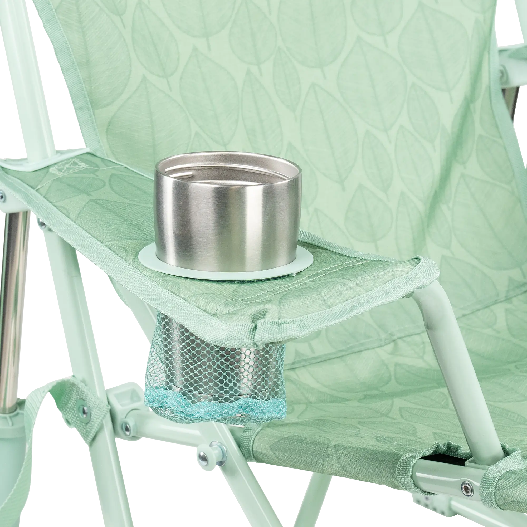 Premium All-Weather Kickback Rocker - Choice 345 - RoadTrip Rocker Smooth Motion Camp Chair Detail