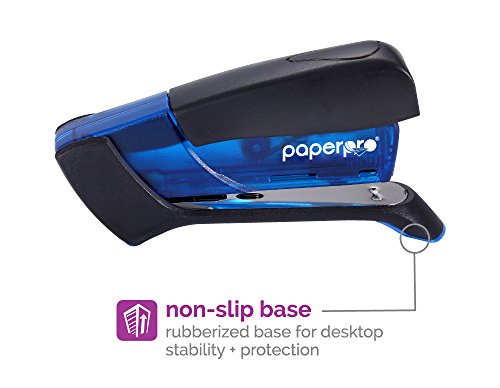Minimalist PaperPro Compact Classic Desktop Stapler, 15 Sheet Capacity, No Set